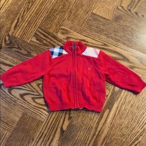 Burberry Baby Boys Zip Sweater  - 6 Months